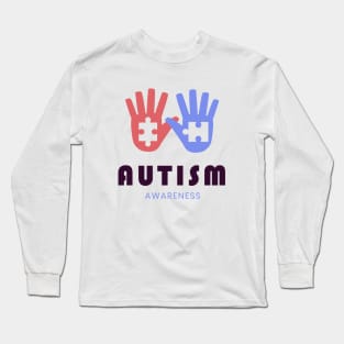 World autism - Awareness day - Puzzle Long Sleeve T-Shirt